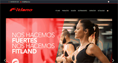 Desktop Screenshot of fitland.es