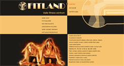 Desktop Screenshot of fitland.cz